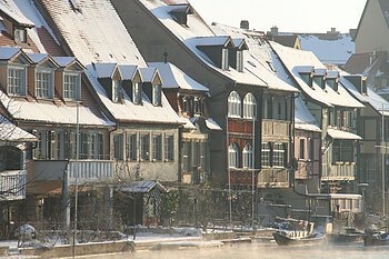 Klein Venedig in romantischer Winterstimmung