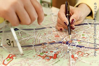 Die Stadt einfach erkunden mit dem Bamberger Stadtplan.