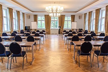 Der Schönbornsaal in Schloss Burgellern