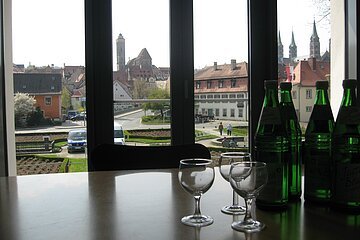 Tourismuszentrum - Blick aus dem Besprechungsraum